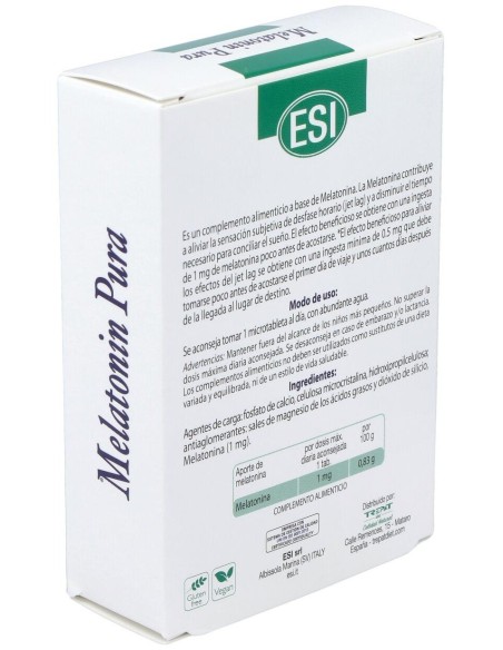 Melatonin Pura 1Mg. 120Comp. de Trepatdiet-Esi