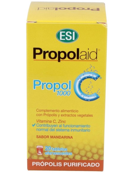 Propolaid Propol C 1000Mg. 20Comp.Eferv. de Trepatdiet-Esi