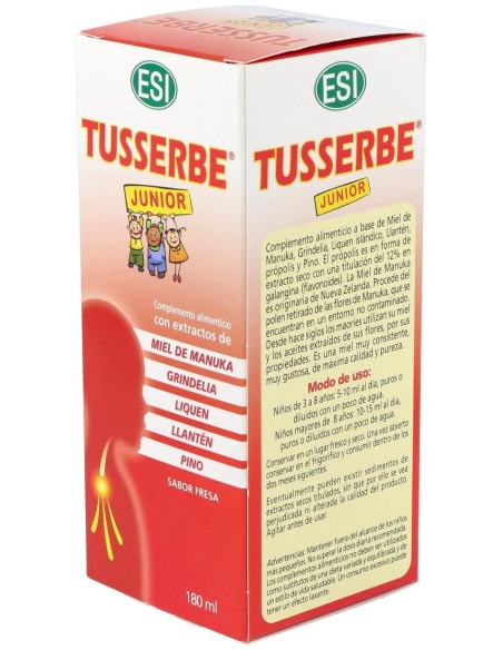 Tusserbe Junior 180Ml. de Trepatdiet-Esi