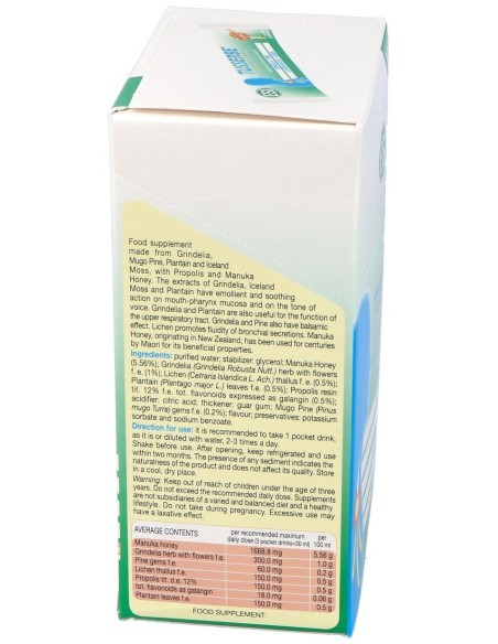 Tusserbe Pocket Drink 16Sbrs. de Trepatdiet-Esi