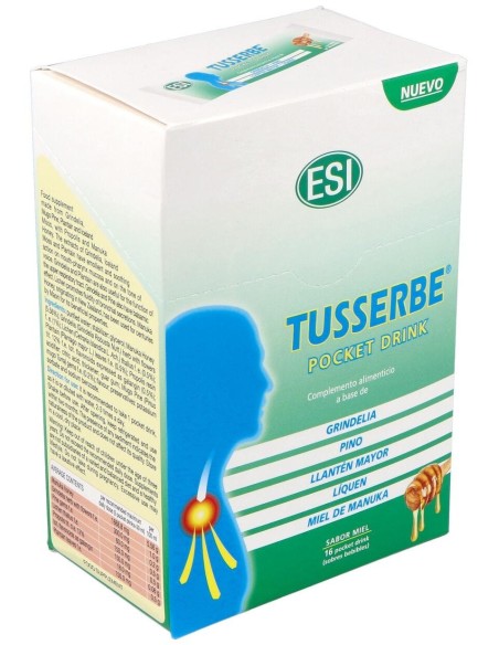 Tusserbe Pocket Drink 16Sbrs. de Trepatdiet-Esi