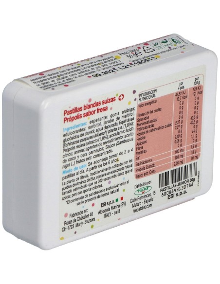 Propolaid Sabor Fresa Pastillas 50Gr. de Trepatdiet-Esi