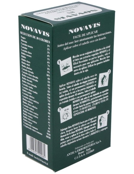 Tinte Novavis 8N Rubio Claro 135Ml. de Novavis