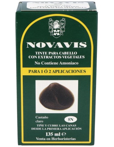 Tinte Novavis 5N Castaño Claro 120Ml de Novavis