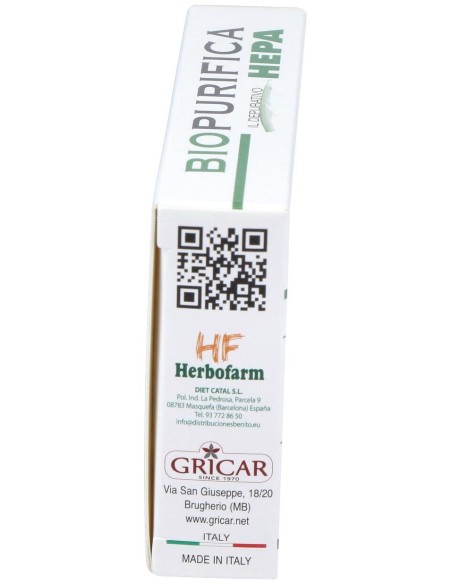 Biopurifica Hepa 30Comp. de Gricar