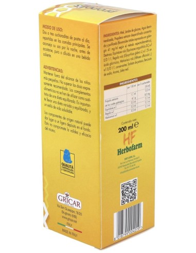 Propolis+Ecninacea Jarabe Adultos 200Ml. Gricar de Gricar