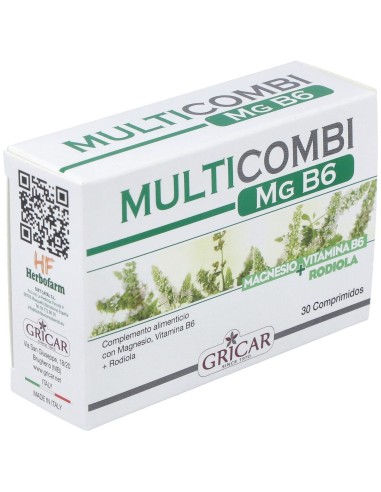 Multicombi Magnesio B6 30Comp. de Gricar