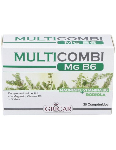 Multicombi Magnesio B6 30Comp. de Gricar