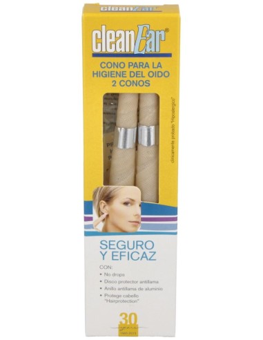Conos Oido Vela 2Uds. de Cleanear