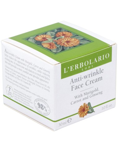 Crema Facial Antiarrugas Calendula Zanahoria 30M de L´Erbolario