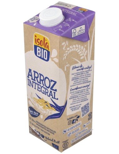 Bebida Vegetal De Arroz Integral 1Lt  S/A de Isola