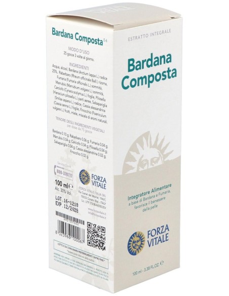 Bardana Composta Extracto 100Ml. de Forza Vitale