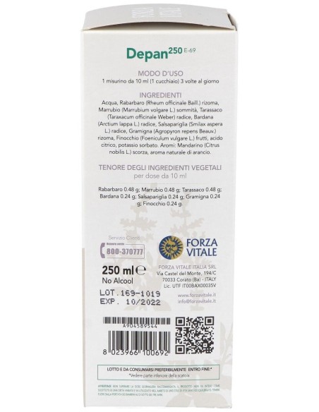 Depan-250 250Ml. de Forza Vitale