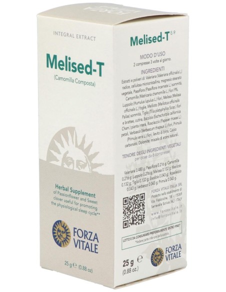 Melised-T (Camomila Composta) Relaj. 60Comp de Forza Vitale