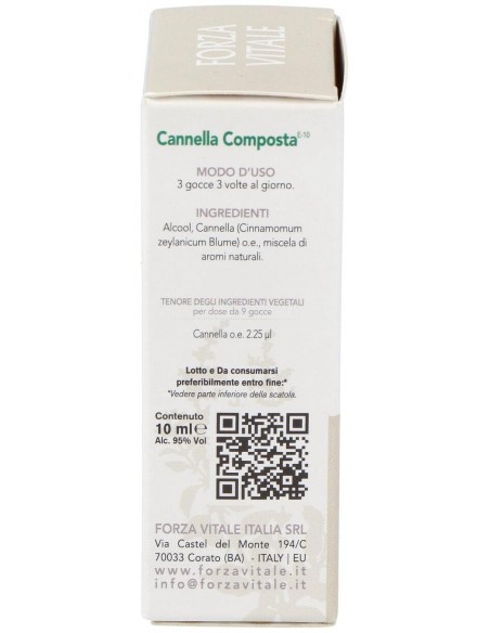 Canela Composta (Plata) Metal Espagirico 10Ml. de Forza Vitale