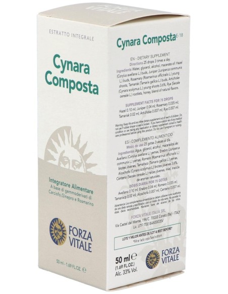 Cynara Composta Extracto 50Ml. de Forza Vitale