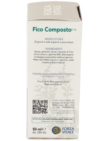 Fico Composto (Higo) Extracto 50Ml. de Forza Vitale
