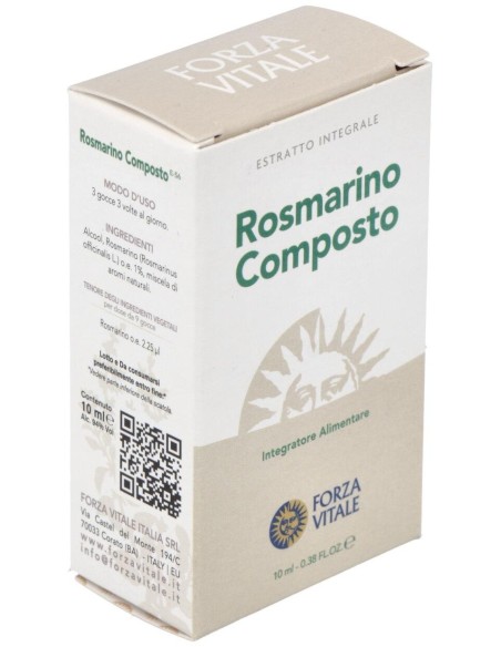 Rosmarino Composto (Plomo) Metal Espagirico 10Ml. de Forza Vitale