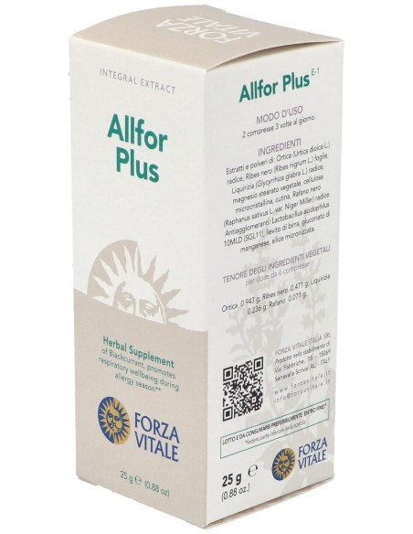 Allfor Plus 25Gr.Comprimidos de Forza Vitale