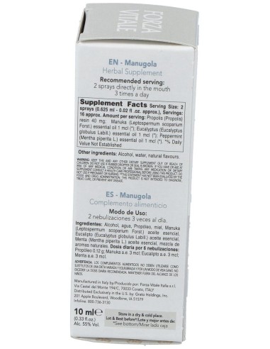 Manugola Extracto 10Ml. de Forza Vitale