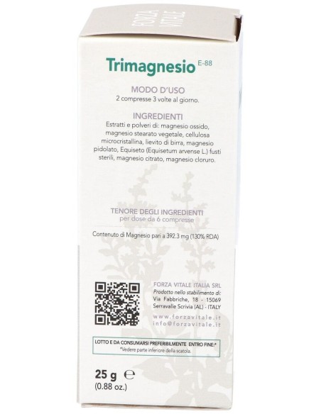 Trimagnesio 25Gr.Comprimidos de Forza Vitale