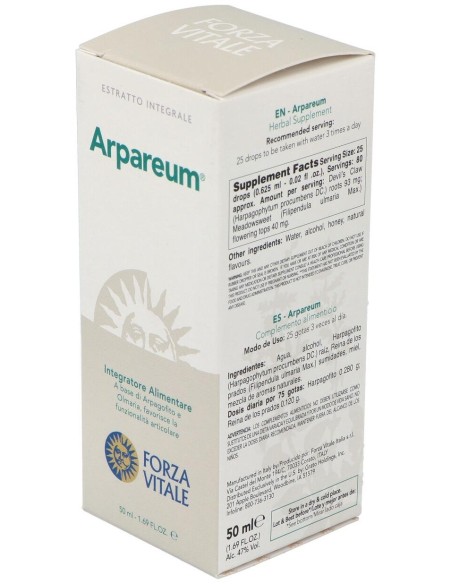 Arpareum Extracto 50Ml. de Forza Vitale