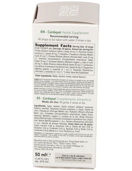 Cardepat Extracto 50Ml. de Forza Vitale