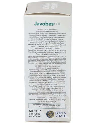 Javobes Extracto 50Ml. de Forza Vitale