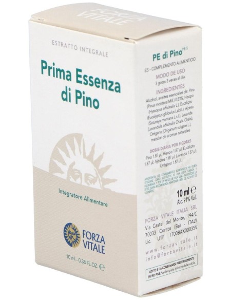 Primera Esencia Pino Complex 10Ml. de Forza Vitale