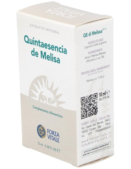 Quinta Esencia Melisa 10Ml. de Forza Vitale