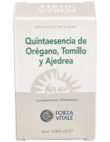 Quinta Esencia Oregano-Tomillo-Ajedrea 10Ml. de Forza Vitale