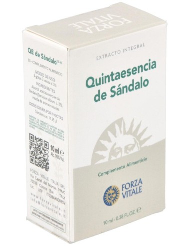 Quinta Esencia Sandalo (Sandalo) 10Ml. de Forza Vitale
