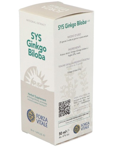 Sys.Ginkgo Biloba 50Ml. de Forza Vitale
