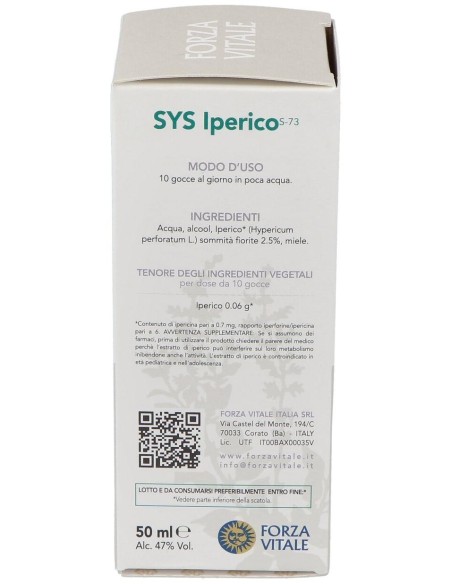 Sys.Hiperico 50Ml. de Forza Vitale