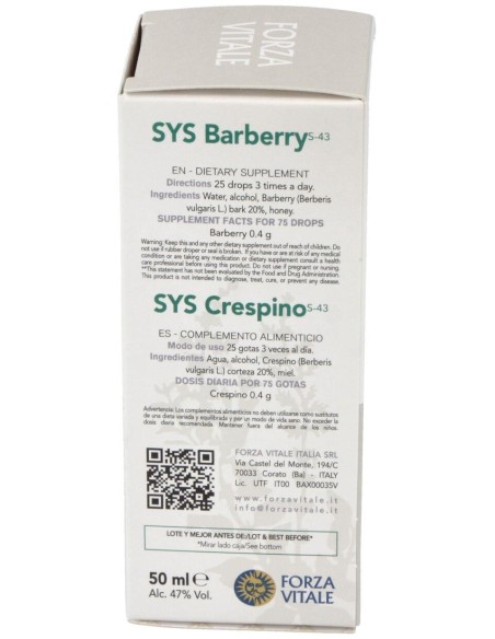 Sys.Crespino 50Ml. de Forza Vitale
