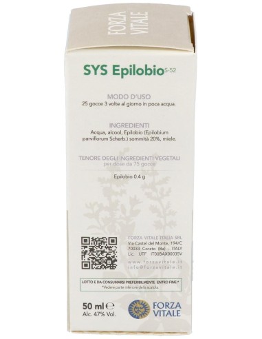 Sys.Epilobio 50Ml. de Forza Vitale