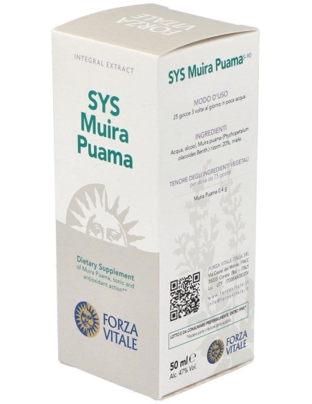 Sys.Muira Puama 50Ml. de Forza Vitale
