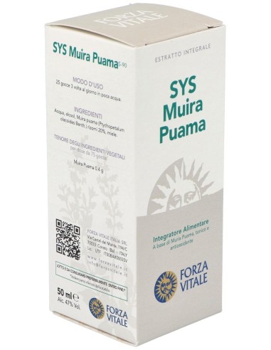 Sys.Muira Puama 50Ml. de Forza Vitale