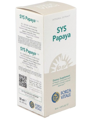 Sys.Papaya 50Ml. de Forza Vitale