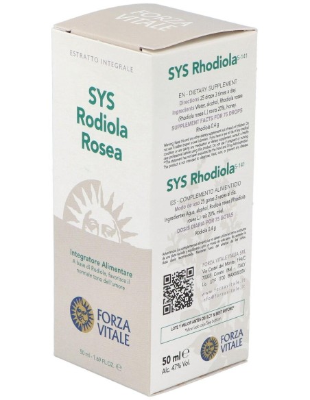 Sys.Rhodiola Rosea 50Ml. de Forza Vitale
