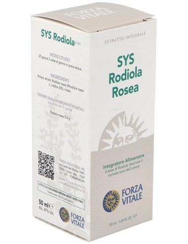 Sys.Rhodiola Rosea 50Ml. de Forza Vitale