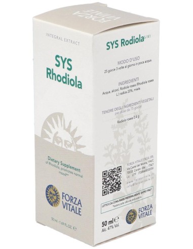 Sys.Rhodiola Rosea 50Ml. de Forza Vitale