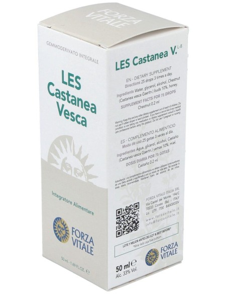 Les Castanea Vesca Castaño 50Ml. de Forza Vitale