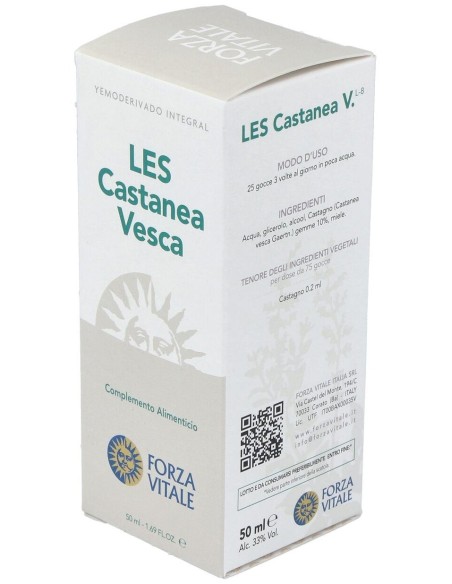 Les Castanea Vesca Castaño 50Ml. de Forza Vitale