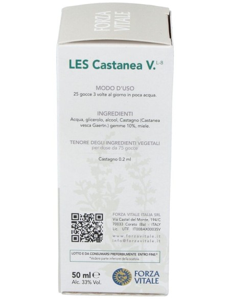 Les Castanea Vesca Castaño 50Ml. de Forza Vitale