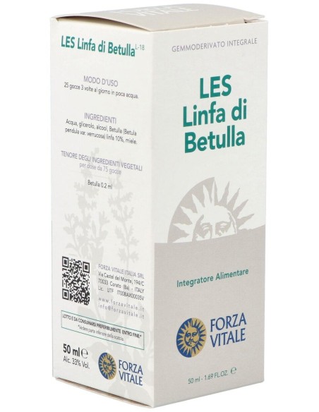 Les Linfa Di Betulla Linfa De Abedul 50Ml. de Forza Vitale