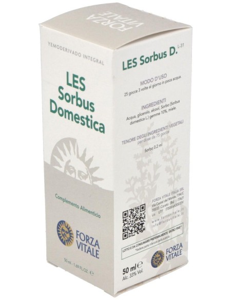 Les Sorbus Domestica Serbal 50Ml. de Forza Vitale