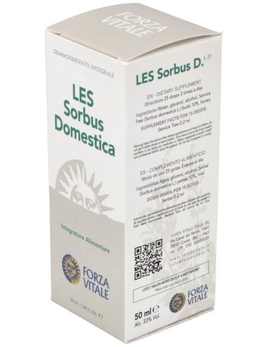 Les Sorbus Domestica Serbal 50Ml. de Forza Vitale