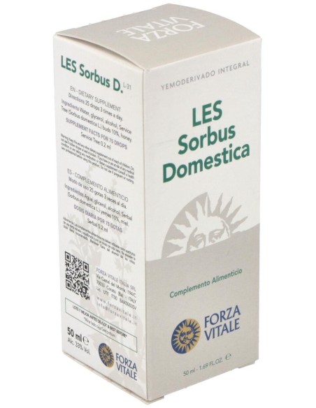 Les Sorbus Domestica Serbal 50Ml. de Forza Vitale