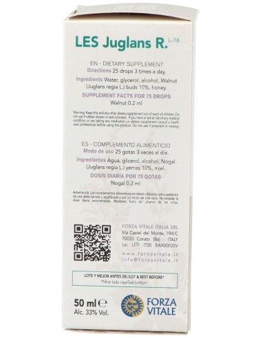 Les Juglans Regia Nogal 50Ml. de Forza Vitale